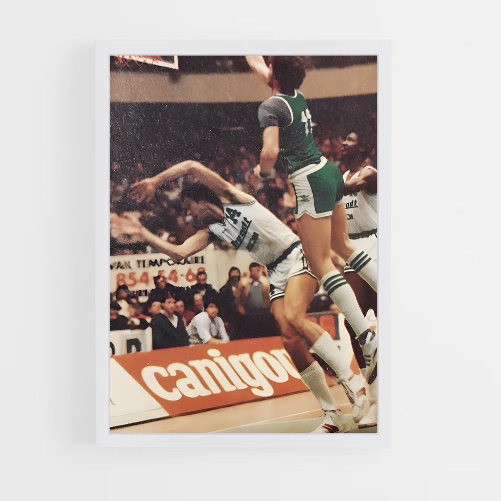 Poster Saut Étoilé – affiche Basketball (vue 3)